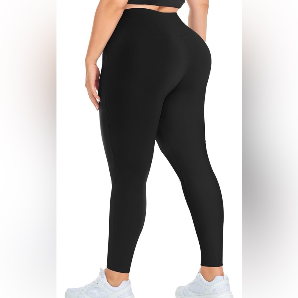 Plus Size Leggings for Women-Stretchy Tummy Control High Waist Spandex -🥂 sale!